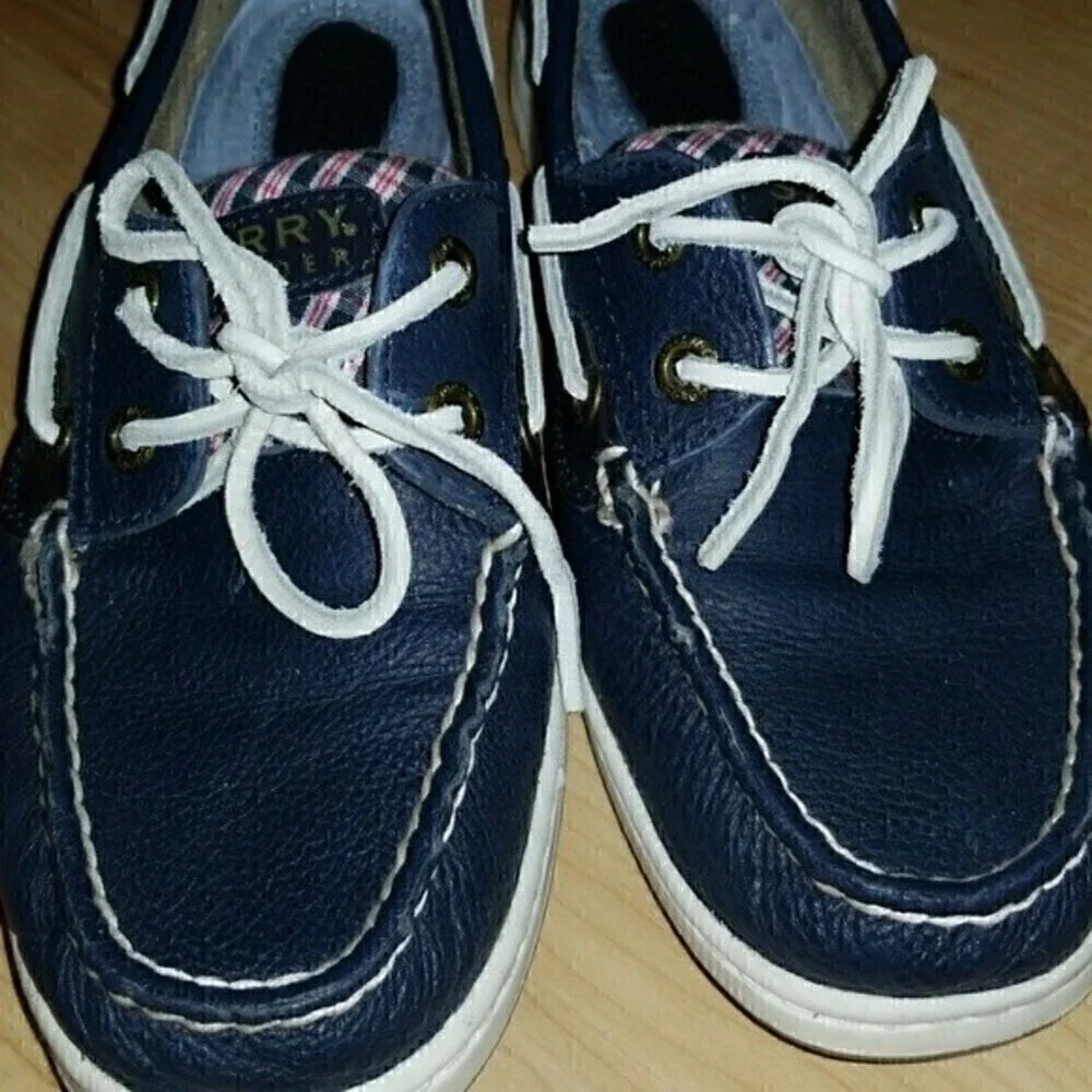 Sperry Plaid Boat Low Top Shoes Loafers